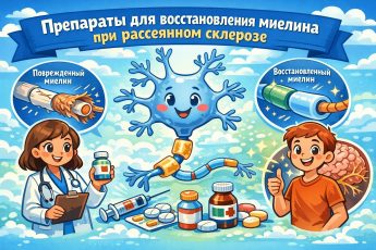 Препараты для восстановления миелина при рассеянном склерозе