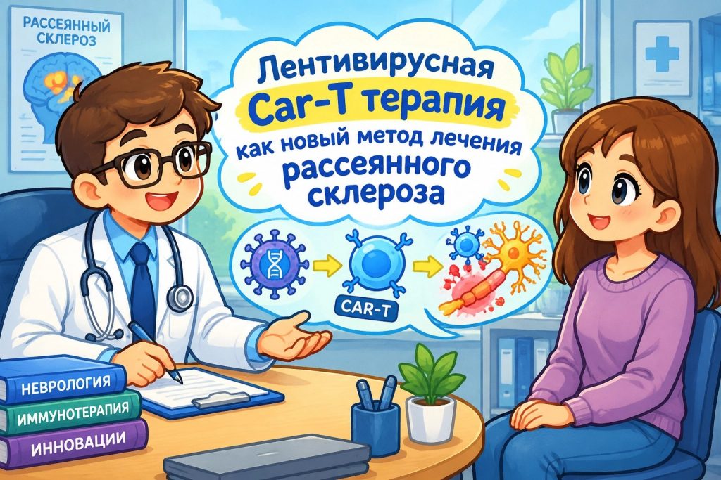 Лентивирусная Car-T терапия как новый метод лечения рассеянного склероза