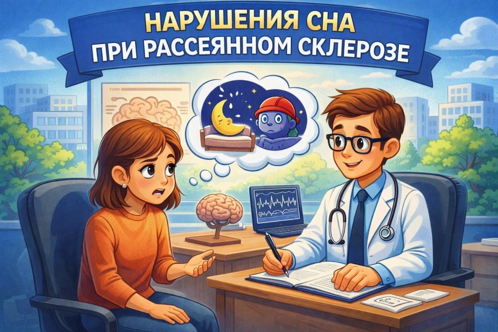 Нарушения сна при рассеянном склерозе