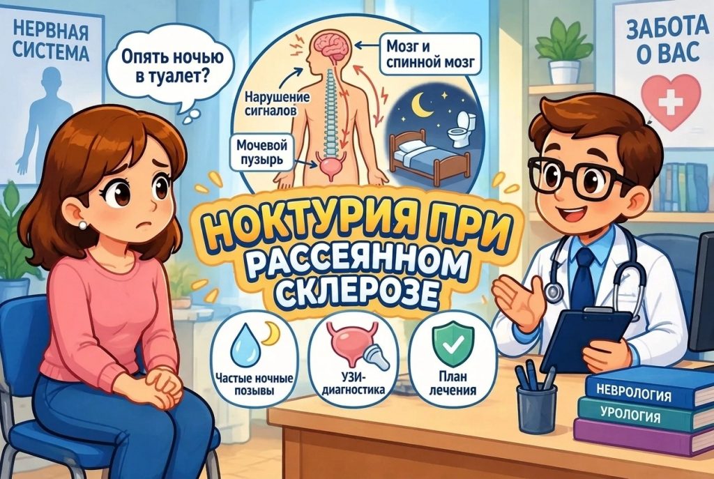 Ноктурия при рассеянном склерозе