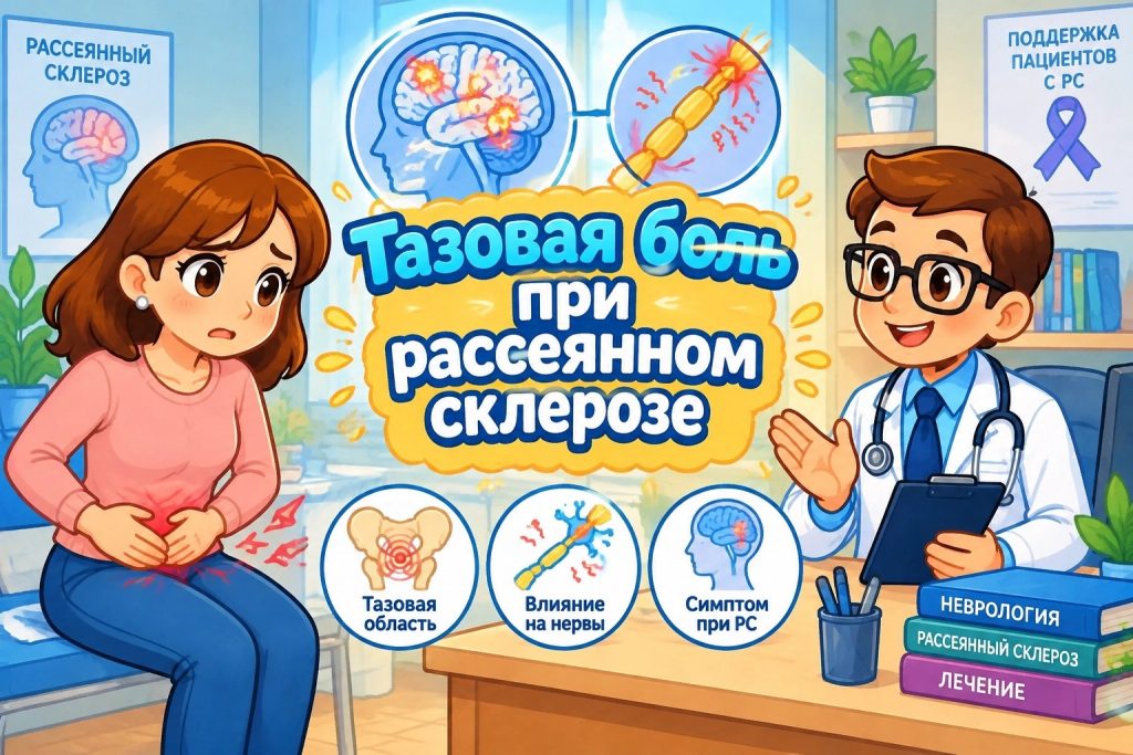 Тазовая боль при рассеянном склерозе почему возникает